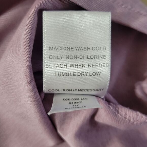 Runway Athletics Women's Lavender Crewneck Athletic Long Sleeve Top - Picture 10 of 12